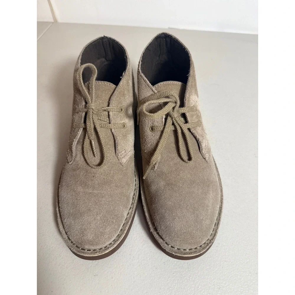 Clarks Bushacre 2 Taupe Suede Chukka Desert Boots Womens 7.5 26139553